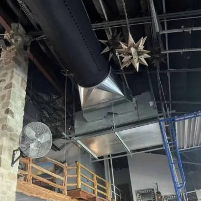 HVAC project completed in Georgetown TX