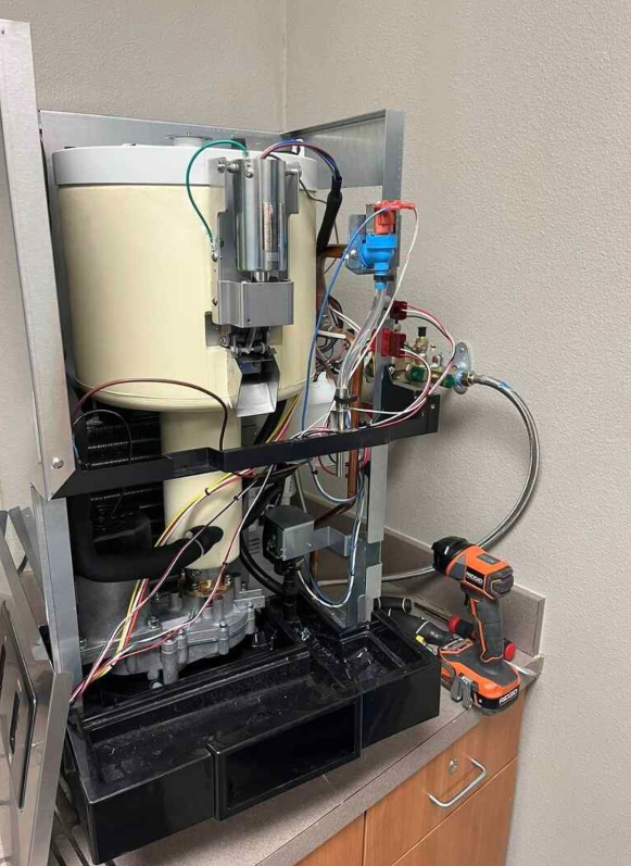 Heating and cooling system installation